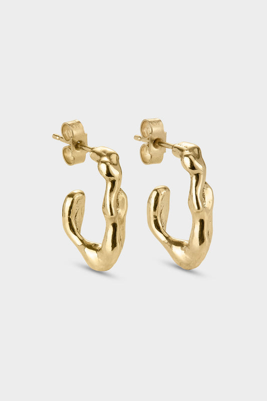 Origins Oval Huggie Earring