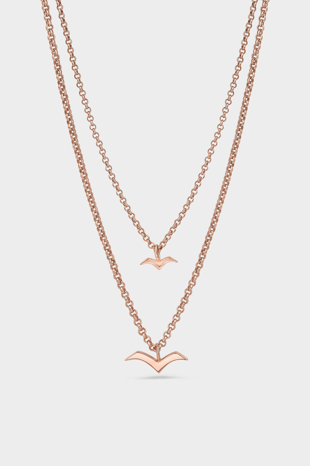 Soaring Bird Layered Necklace