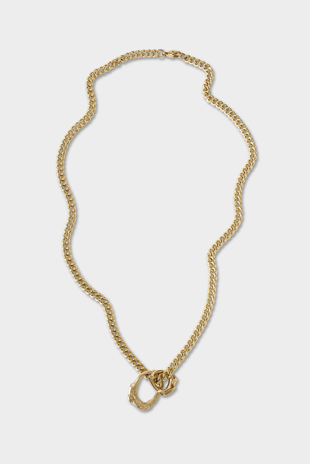 Origins Pendant with Curb Chain