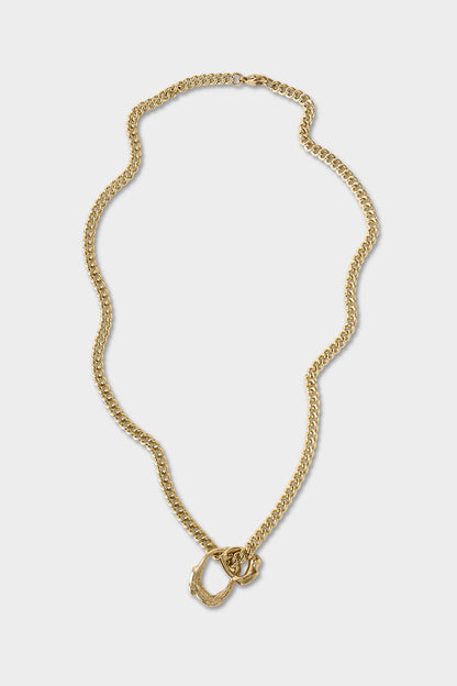 Origins Pendant with Curb Chain