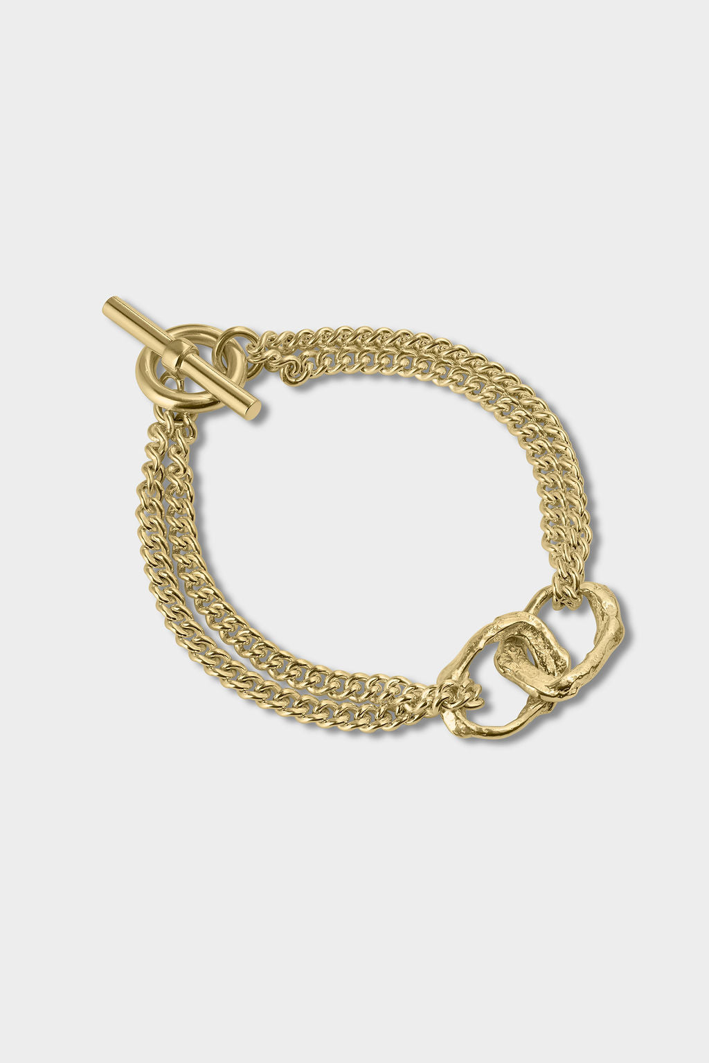 Origins Double Curb Chain Bracelet