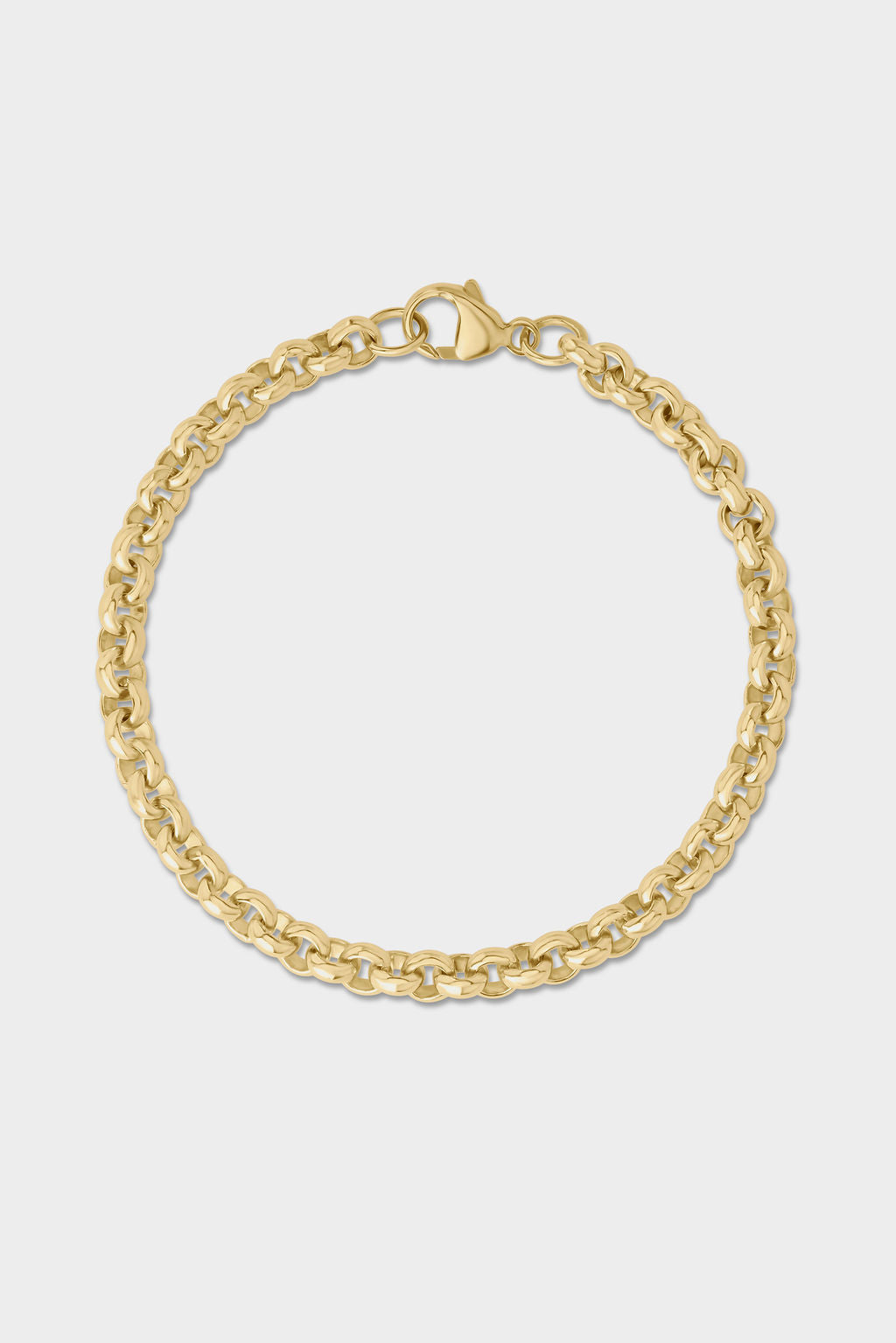 Classic Round Belcher Chain Bracelet