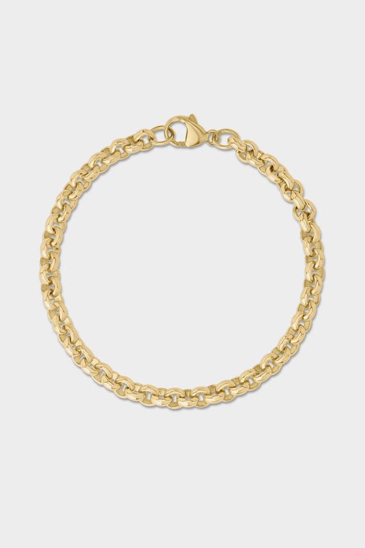 Classic Round Belcher Chain Bracelet