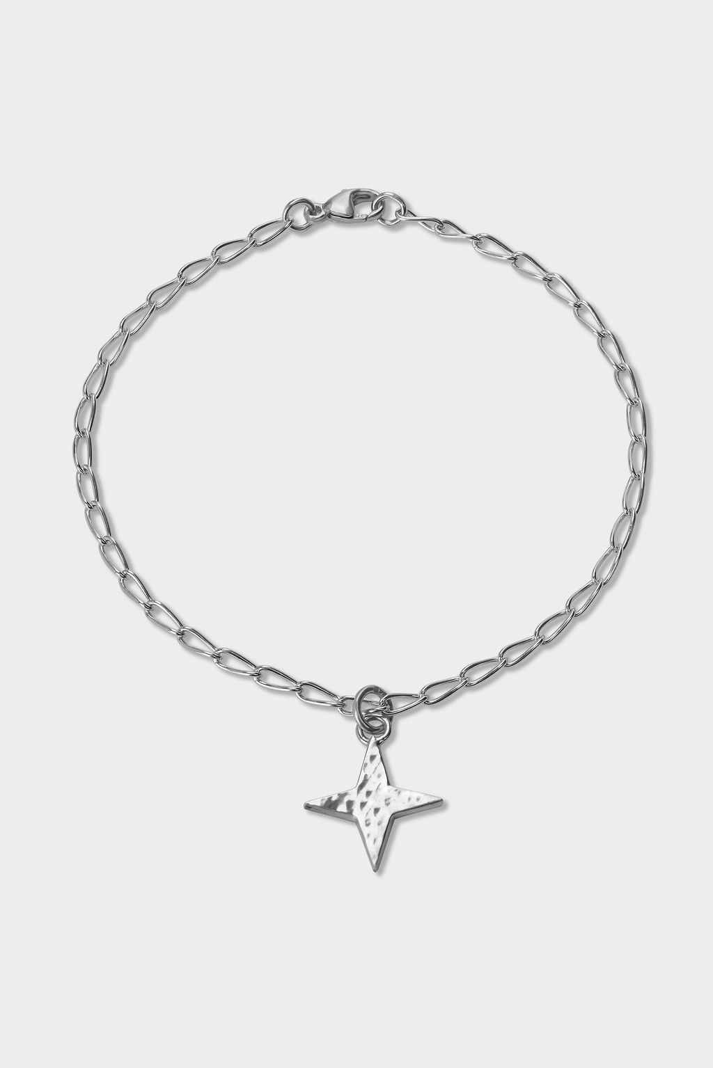 Guiding Star Pendant and Chain Bracelet