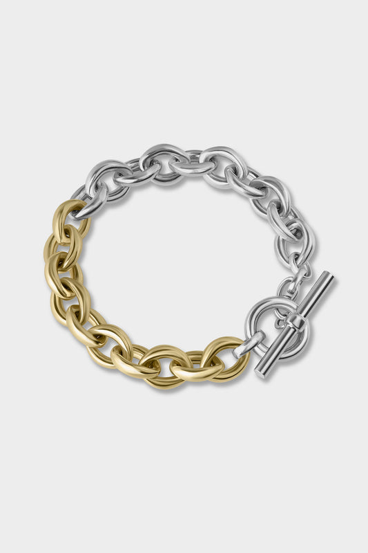 Everlasting Trace Chain Bracelet with Tbar Clasp