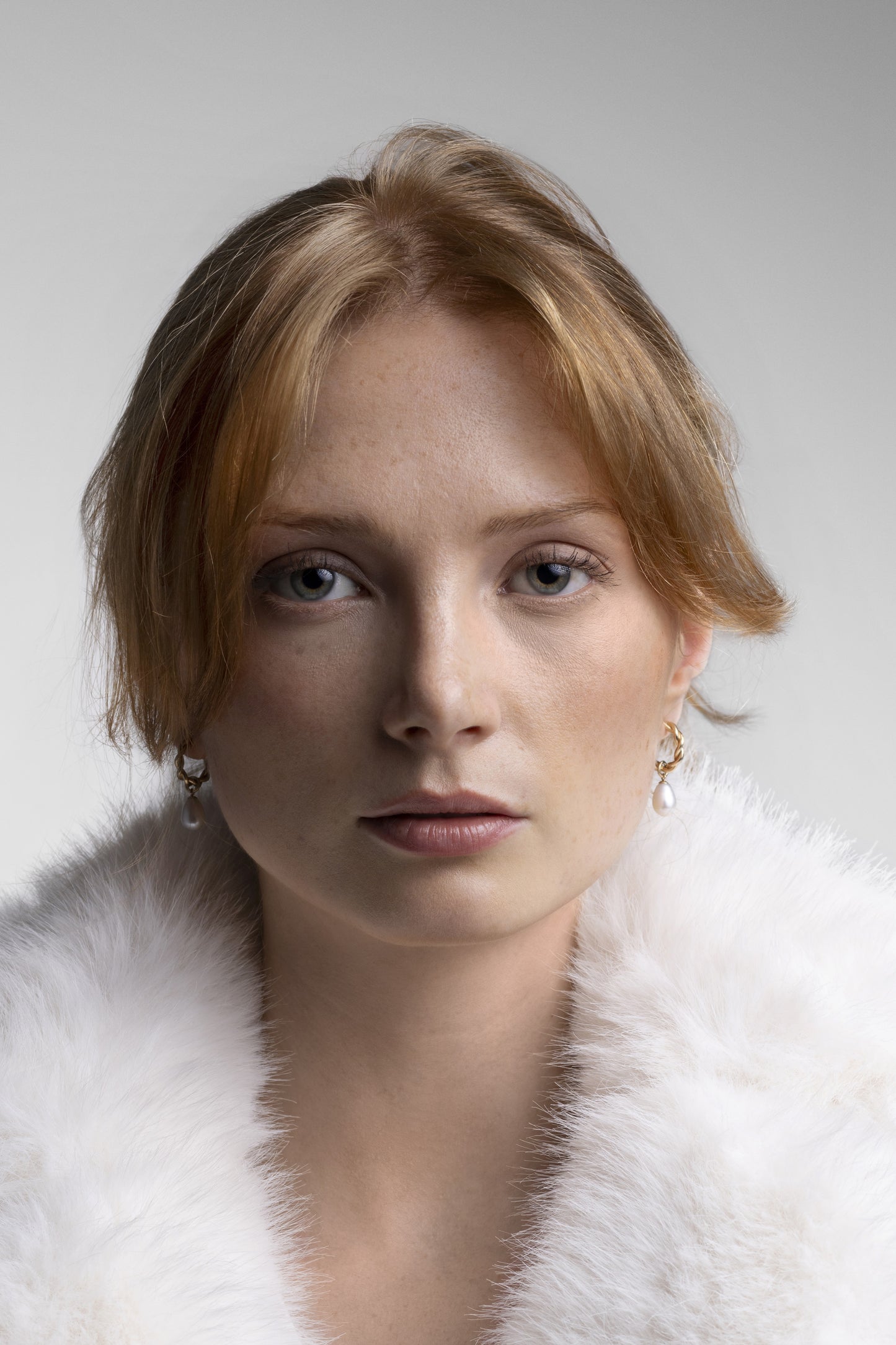 Twisted Charm Huggies with Baroque Pearl Drop